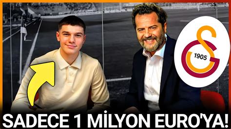 SADECE 1 MİLYON EURO YA GALATASARAY A BÜYÜK BİR GENÇ TAKVİYE GELİYOR