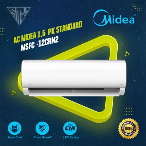 Jual Ac Midea Pk Standart Msfc Crn R Shopee Indonesia