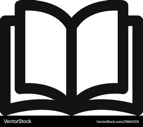Open Book Logo Icon