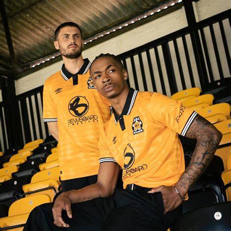 Cambridge United 2024 25 Home Kit