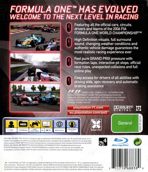 Formula Championship Edition Cover Or Packaging Material Mobygames