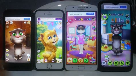 Talking Tom Echo Vs Talking Ginger 2 Echo Vs My Talking Angela 2 Echo