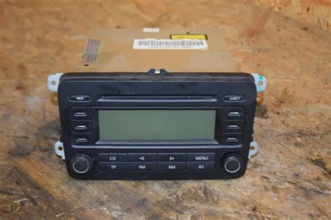 ORIGINAL VW GOLF 5 1 9 TDI Autoradio Radio CD Player 1K0035186L EUR 59