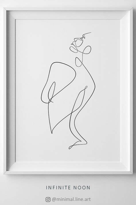 Digital Prints Prints Female Figure Woman Portrait Minimal Art Nude