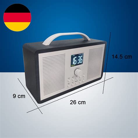 Alano Fm Dab Bluetooth Aux In Multifunktions Radio Dab Radio Mit