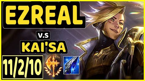 Disave Ezreal Vs Kai Sa Kda Bottom Adc Challenger Gameplay