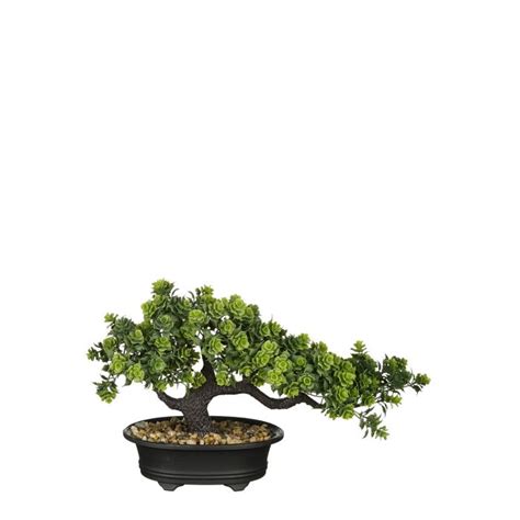 Artificial Bonsai In Pot Green Sherries Estates