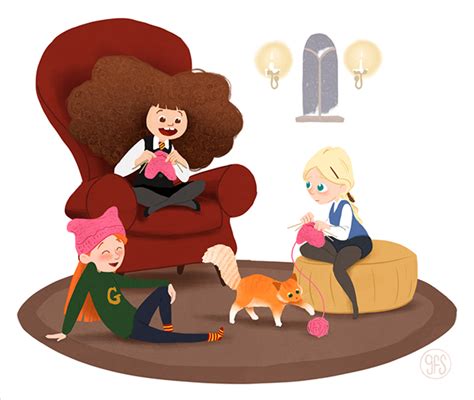 gryffindor girls  behance