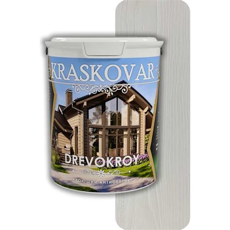 Кроющий антисептик Kraskovar Drevokroy, база А, 9 л 1084 - выгодная ...