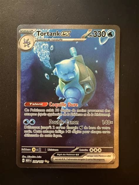 Carte Pok Mon Tortank Ex Alt Full Art Ecarlate Violet