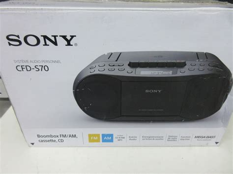 New SONY Audio System CFD-S70