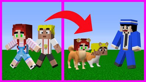 EFEKAN VE EDASU KÖPEK OLDU KEREM KOMİSERE SALDIRDI Minecraft ZENGİN