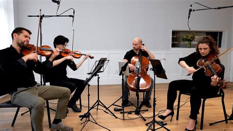 Dover Quartet Mendelssohn String Quartet No 2 Mvt 1 YouTube