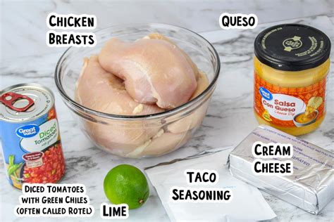 Slow Cooker Queso Chicken The Magical Slow Cooker