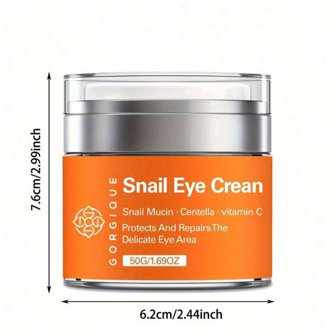 Crema Para Los Ojos Con Mucina De Caracol De Filtrado De