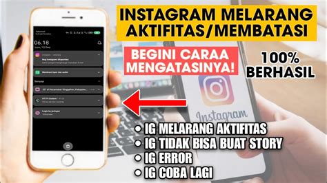 Instagram Melarang Aktifitas Dan Dibatasi Begini Cara Mengatasinya