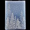 Amazon Kwan Crafts 3D Tree Woodland Background Plastic Embossing