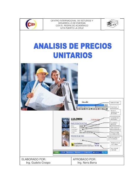 PDF Manual Analisis De Precio Unitario DOKUMEN TIPS