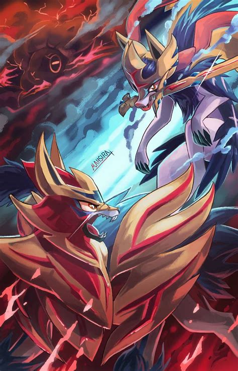 Zacian And Zamazenta Hd Phone Wallpaper Pxfuel