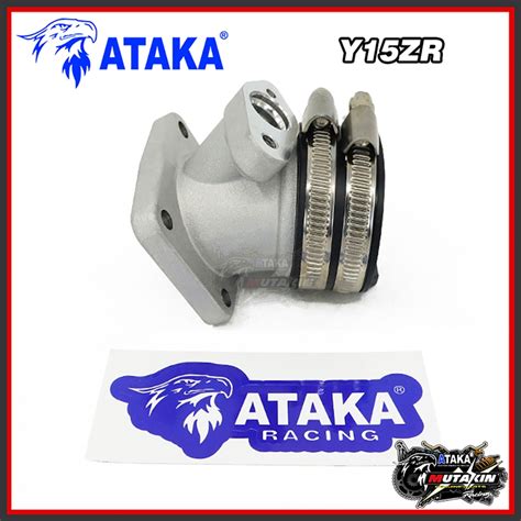 Jual ATAKA RACING INTAKE TB THROTTLE BODY SUPERHEAD LUBANG 4 34 36 MX