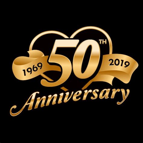 Premium Vector 50th Anniversary Celebration