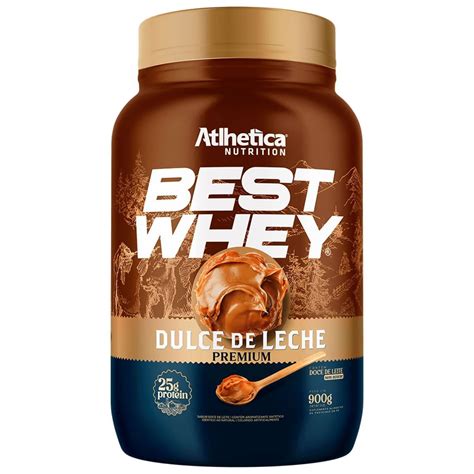 Best Whey 900g Dulce De Leche Premium Atlhetica Nutrition OtimaNutri