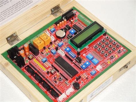 8051 Microcontroller Trainer Kit Circuit Diagram