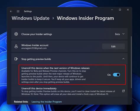 Quick Ways To Switch From Windows Insider To Stable Build Of Windows 11