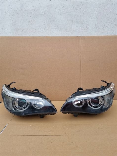 LAMPA BI XENON SKRĘTNY LEWY BMW E60 E61 PRZEDLIFT 12656620608