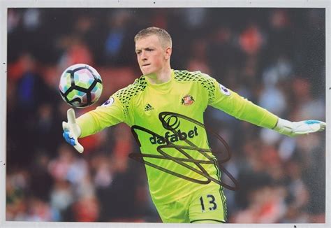 Jordan Pickford autograf MŚ 18 22 Euro 20 Katowice Kup teraz na