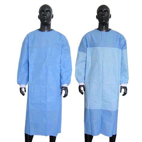 Sms High Quality Disposable Reinforced Surgical Gown Xl Surgical Gown