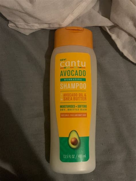 Cantu Shampoing Hydratant Nourrit Adoucit Cheveux Secs Et Cassants À L