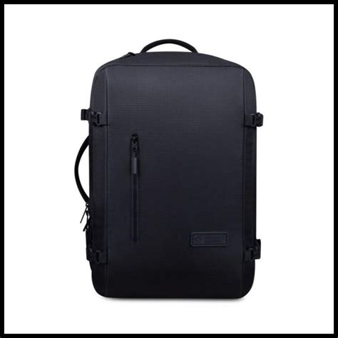 Jual Tas Ransel Bodypack Wanderlust Three Ways Carry Black