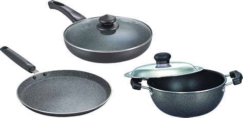 Buy Prestige Omega Deluxe Granite Fry Pan With Lid 26 Cmandprestige Omega Select Plus Non Stick