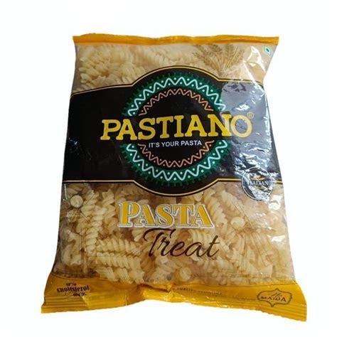 Whige Pastiano Pasta Treat Fusilli For Cooking Packaging Type Packet