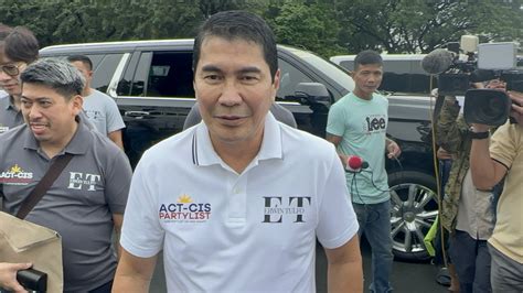 Erwin Tulfo On DQ Case No Anti Dynasty Law Yet In PH GMA News Online