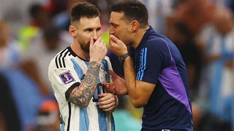 Selecci N Argentina Qu Pas Con La Reuni N Entre Lionel Messi Y