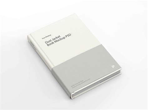 Dust Jacket Book Mockup