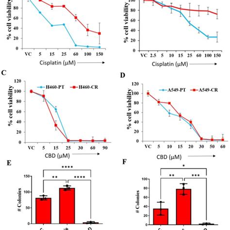 Cbd Decreases Viability Of Cr Nsclc Cells Nsclc Parental Controls