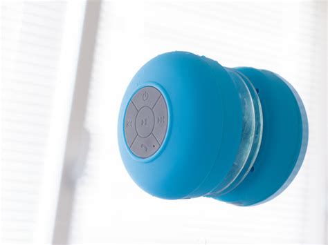 Keep the Music Playing With This Bluetooth Shower Speaker