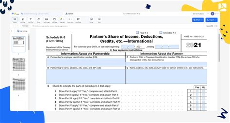 Fillable Form 1065 Schedule M 3 Pdfliner