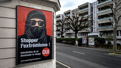 Swiss Vote To Ban Wearing Of Burqas In Public Npr