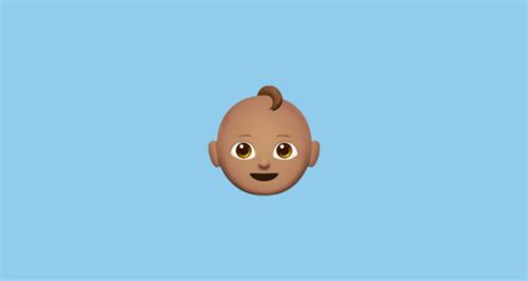 Neonato Carnagione Olivastra Emoji On Apple Ios