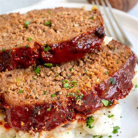 Beef Meatloaf With Mashed Potatoes And Green Beans Asheville Pro Kitchen