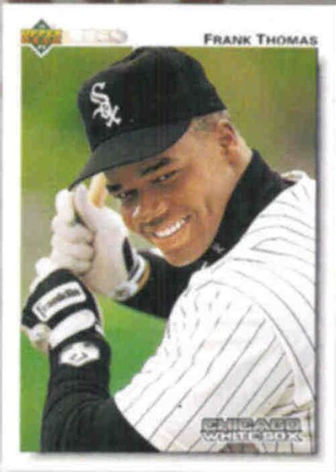 FRANK THOMAS 1992 Upper Deck 166 WHITE SOX