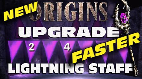 How To UPGRADE THE LIGHTNING STAFF Origins UPDATED TUTORIAL Black