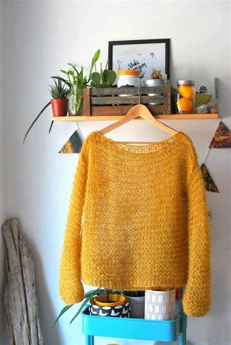 Voici Le Tuto Du Pull Didi Pull Oversize Femme Tricot Pull Mohair