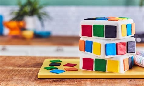 Rubik S Cube Cake Recipe Dr Oetker