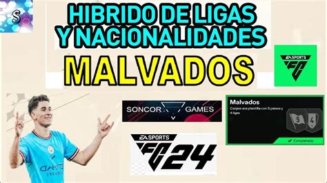 Ea Fc Hibrido De Ligas Y Nacionalidades Malvados Completado