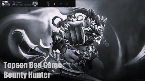 Topson Bounty Hunter Dota 2 Pro Dark Side Topson Bad Game 12 4K